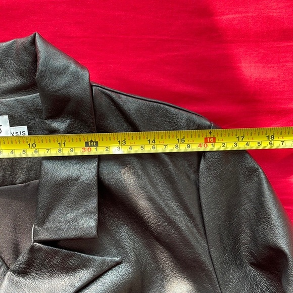 Princess Polly Ellen Faux Leather Blazer - Picture 10 of 10